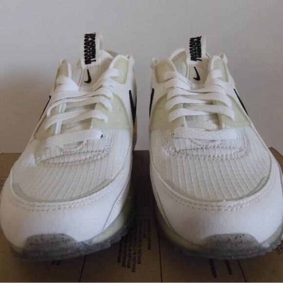 NIKE AIR MAX TERRASCAPE 90 SAIL-BLACK-SEA GLASS SZ 9 [DH2973-100] - Picture 3 of 4